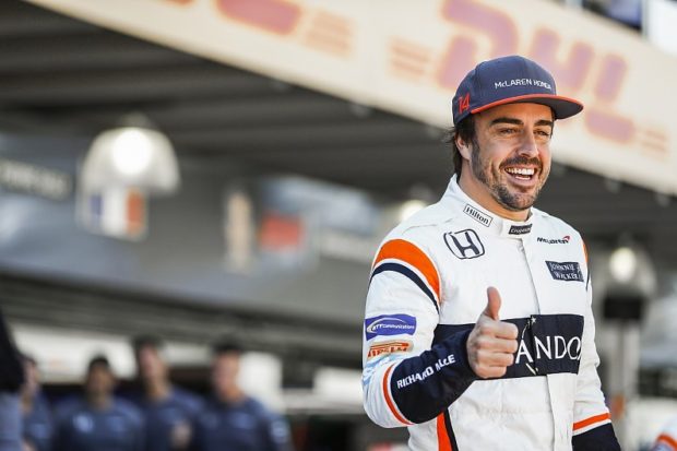 fernando alonso rookie test