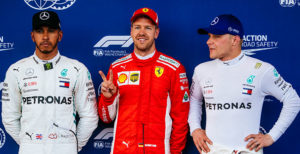 qualifiche GP Azerbaijan vettel hamilton bottas