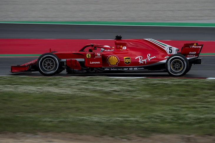 f1 vettel gp spagna raikkonen