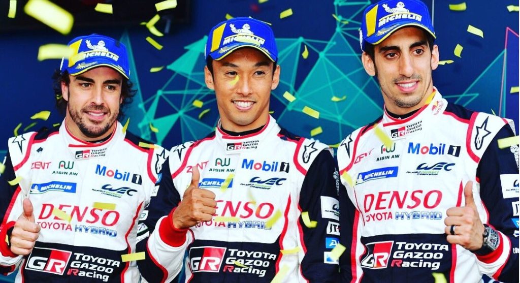 Buona la prima! Fernando Alonso vince al debutto la 6 Ore di Spa con la Toyota n.8, ed ora per il WEC, la prossima tappa sarà la tanto sognata Le Mans. Riusciranno a ripetere l'impresa?