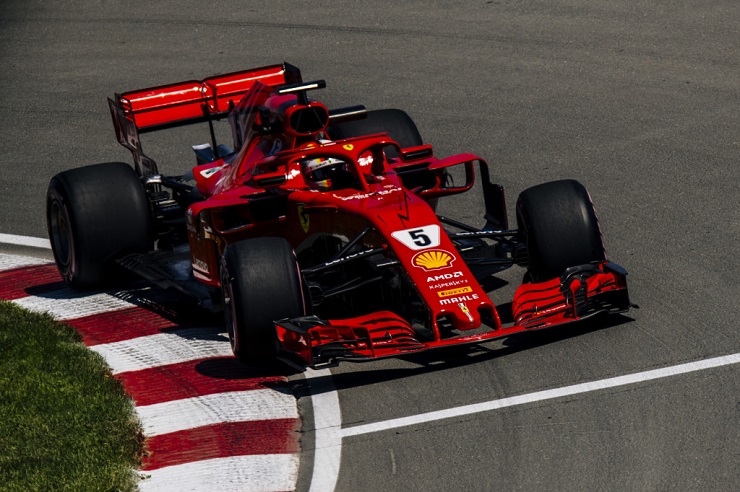 Vettel fiducioso di poter migliorare dopo il venerdì del Canada