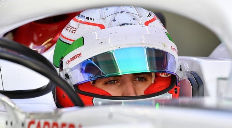 Il pilota italiano Antonio Giovinazzi, terzo pilota della Ferrari disputerà la prima sessione di prove libere in Germania con il team Sauber