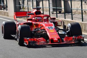 Formula 1 2018 Antonio Giovinazzi Ferrari