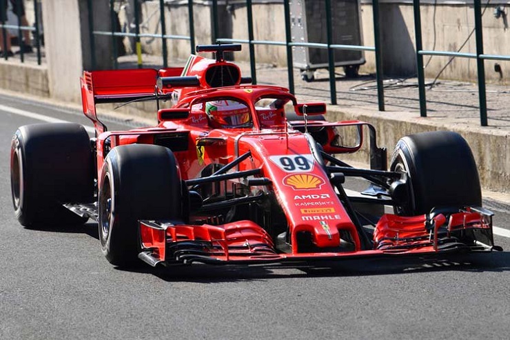Formula 1 2018 Antonio Giovinazzi Ferrari