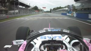 Formula 1 Sergio Perez FP1 Monza 2018