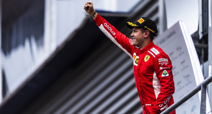 f1 gp belgio 2018 podio sebastian vettel ferrari
