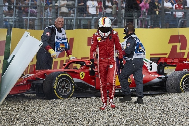Sebastian Vettel, il cuore contro l’ostacolo