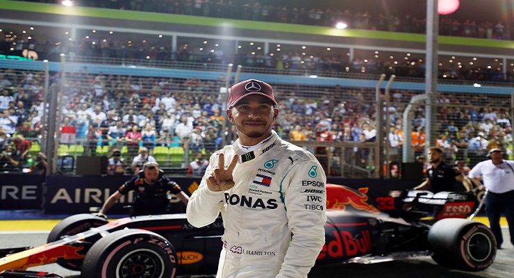 formula 1 gp singapore 2018 griglia