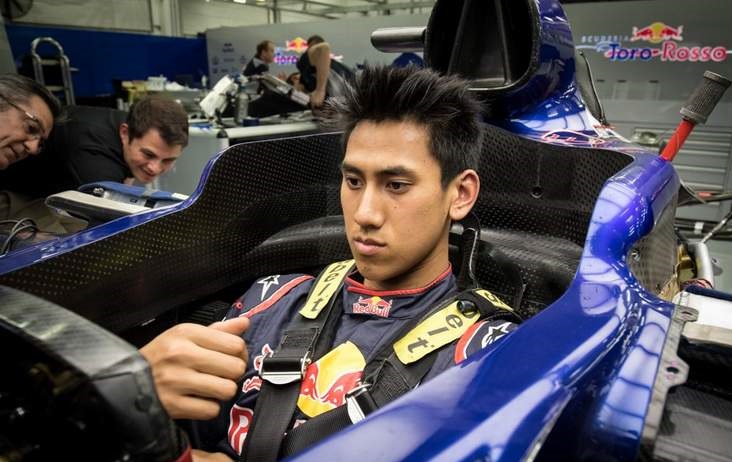 Formula 1 | Sean Gelael in pista con la Toro Rosso