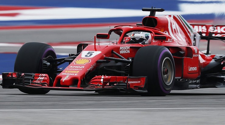 Libere 3: Sebastian Vettel il più veloce in pista