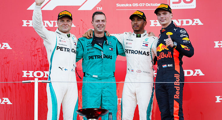f1 2018 gp giappone podio