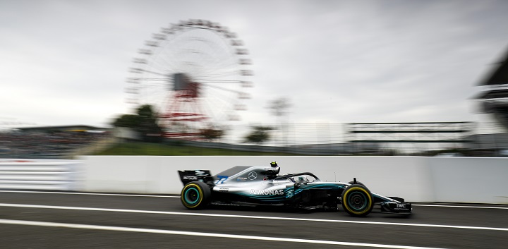 formula 1 gp giappone 2018 mercedes valtteri Bottas