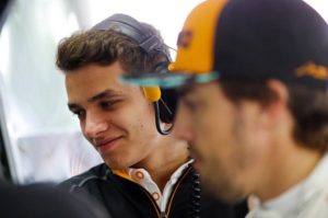 Formula 1 Lando Norris Alonso
