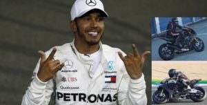 Lewis Hamilton Yamaha Jerez