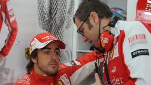 Formula 1 Stefano Domenicali Fernando Alonso Ferrari