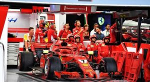 ferrari raikkonen 2018 crashtest