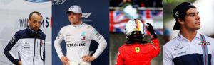 formula 1 robert kubica lance stroll valtteri bottas sebastian vettel