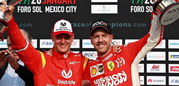 formula 1 sebastian vettel mick schumacher