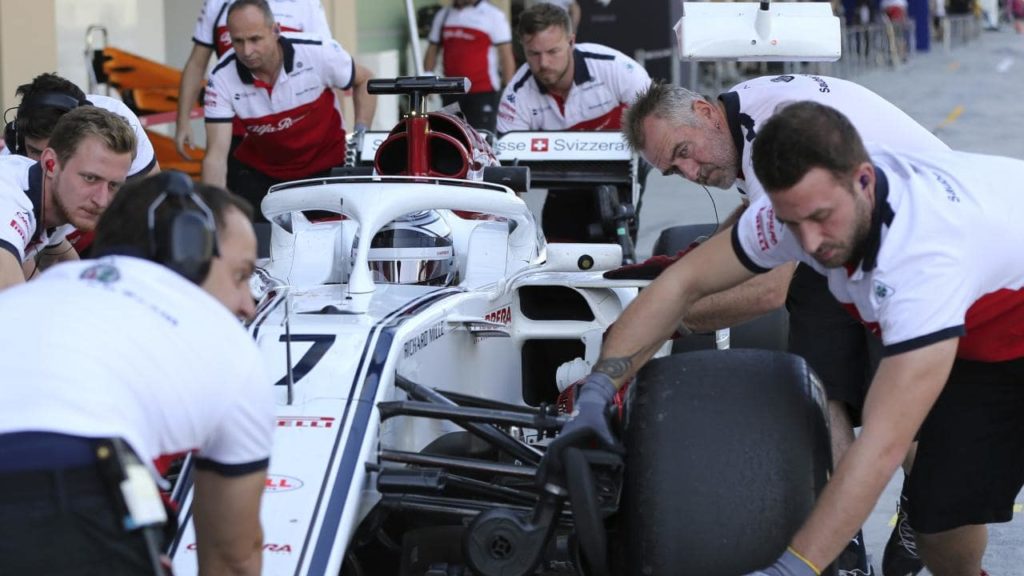 sauber c38 shakedown