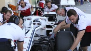 sauber c38 shakedown