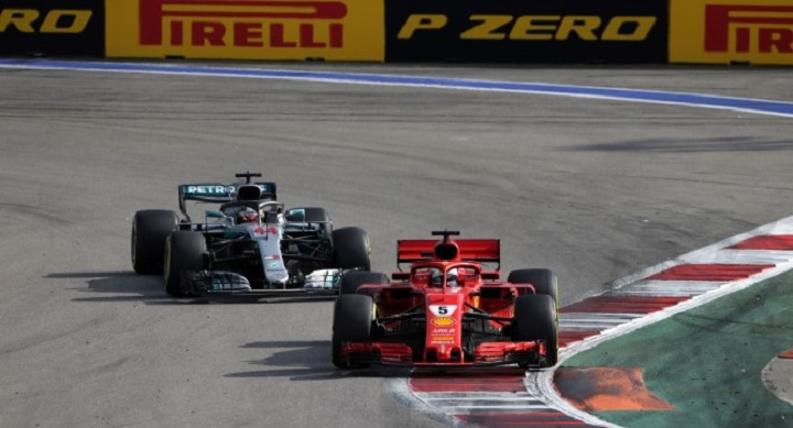 sorpassi f1 2018 hamilton vettel