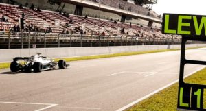 Lewis Hamilton Test Barcellona
