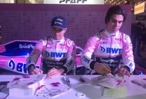 Sergio Perez Lance Stroll