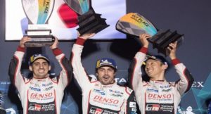 Fernando Alonso Kazuki Nakajima Sébastien Buemi WEC Sebring