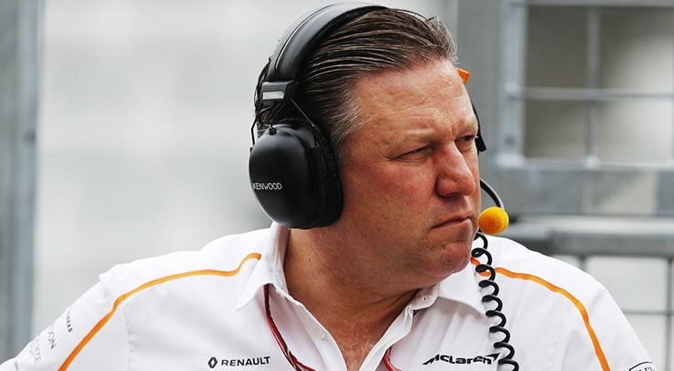 Zak Brown McLaren 2019