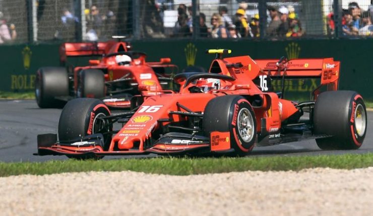 mercedes ferrari aerodinamica