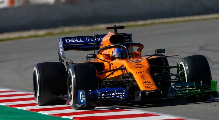 sainz mclaren barcellona