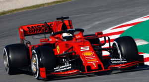 vettel barcellona test