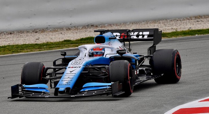williams test barcellona 1