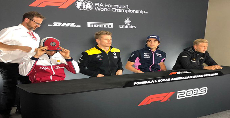 GP AZERBAIJAN - CONFERENZA PILOTI GIOVEDI'