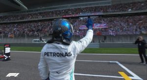 bottas cina pole