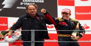 gerhard berger e sebastian vettel