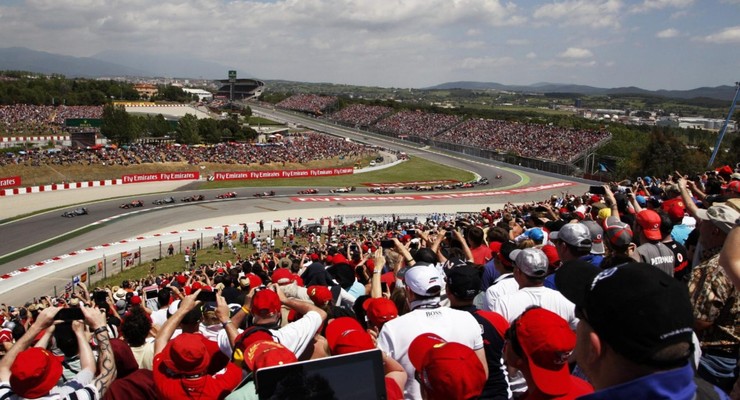 Gp Spagna tracciato