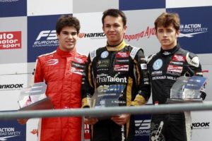Lance Stroll Alexander Albon Charles Leclerc
