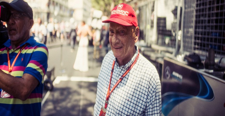 Niki Lauda Mercedes AMG