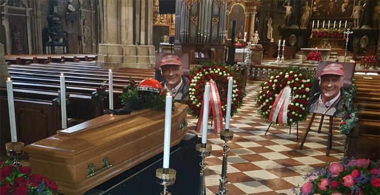 Niki Lauda funerali