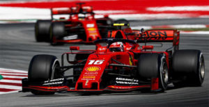 Test Barcellona Ferrari