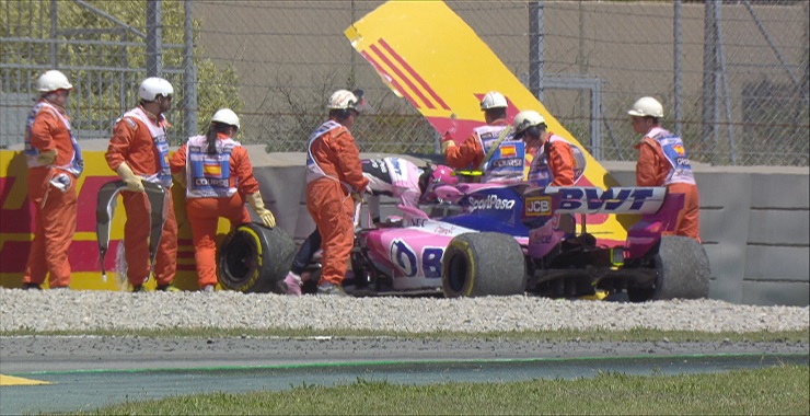 fp1 stroll gp spagna 2019