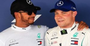 hamilton bottas 2019 mercedes