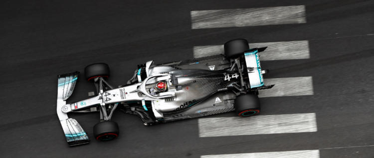 Lewis Hamilton FP1 Monaco 2019, Mercedes Media Center