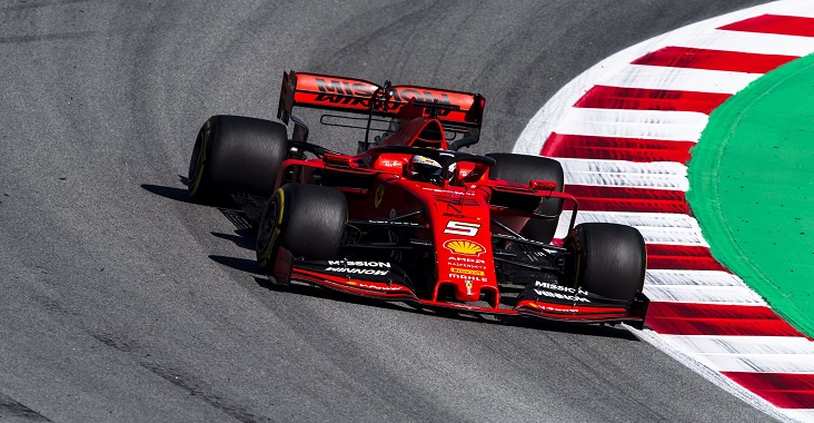 problemi ferrari spagna 2019