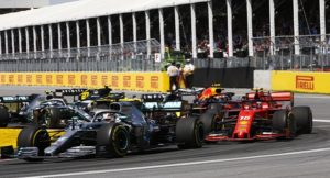 gp canada 2019 mercedes ferrari