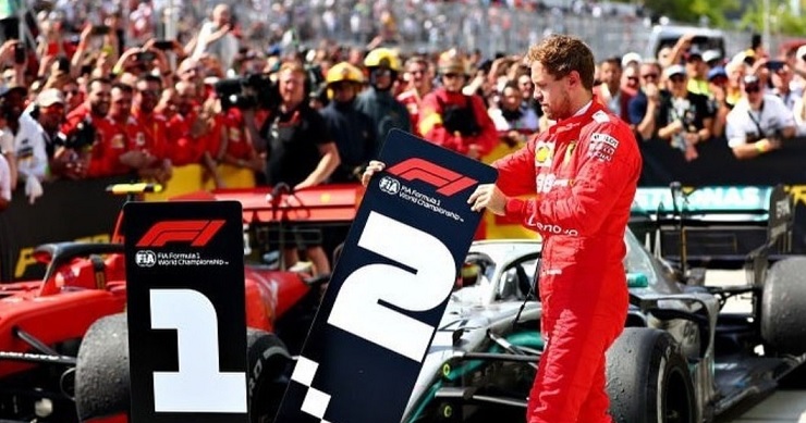 Sebastian vettel ferrari gp canada 2019