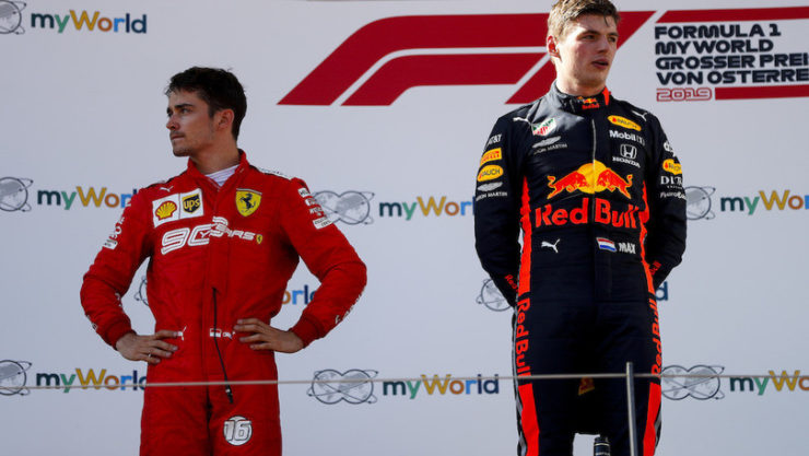 Austrian Gp podium, LAT images