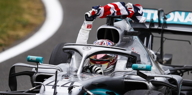 Lewis Hamilton GP Gran Bretagna