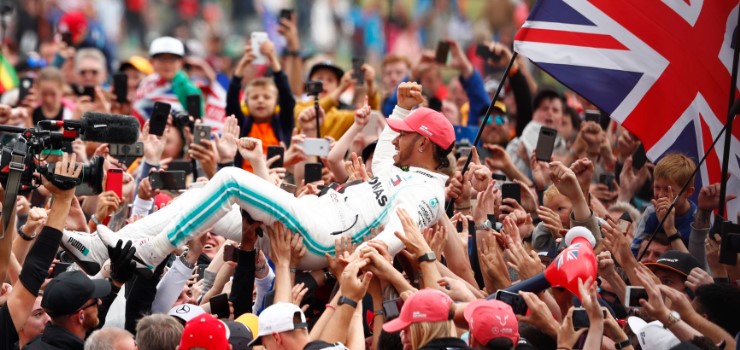 Lewis Hamilton vince GP Gran Bretagna 2019 ordine d'arrivo